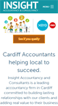 Mobile Screenshot of insight-accountancy.com